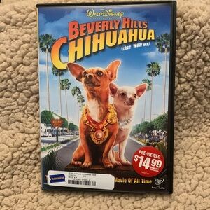 Beverly Hill Chihuahua Movie with Blockbuster Sticker